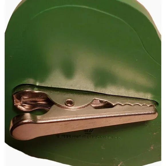 Hallmark I Dig Golf Christmas Ornament Gopher Groundhog Holiday Clip Flag Green - Picture 5 of 7